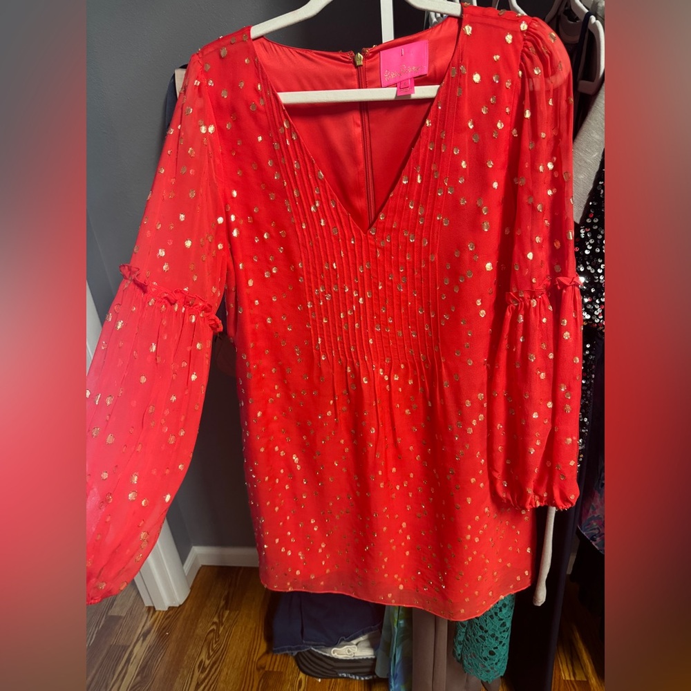 Lilly Pulitzer silk dress